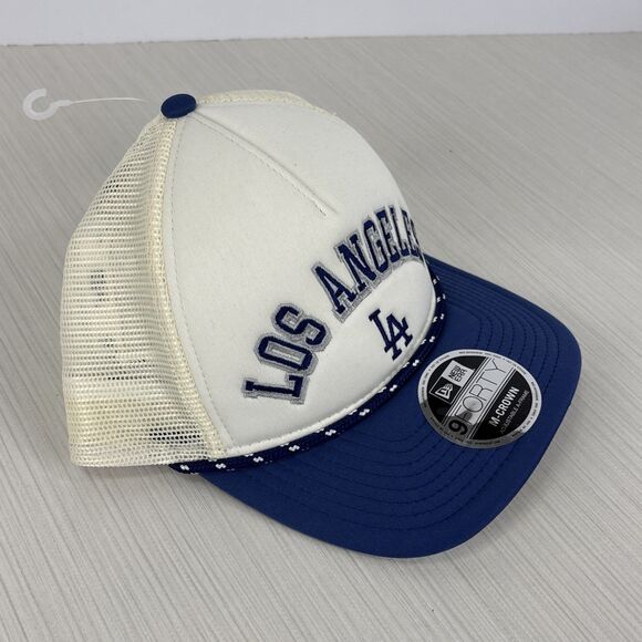 New Era 9FORTY Los Angeles Dodgers A-Frame M-Crown Adjustable Hat Cap OSFM - Picture 4 of 6